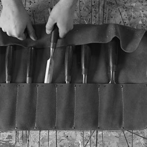 Hand tools for crafting furniture at HOUT Design in Cumbria